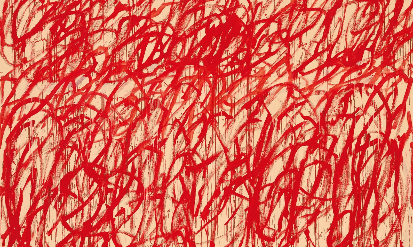 Cy Twombly, Bacchus (detail), 2006–08